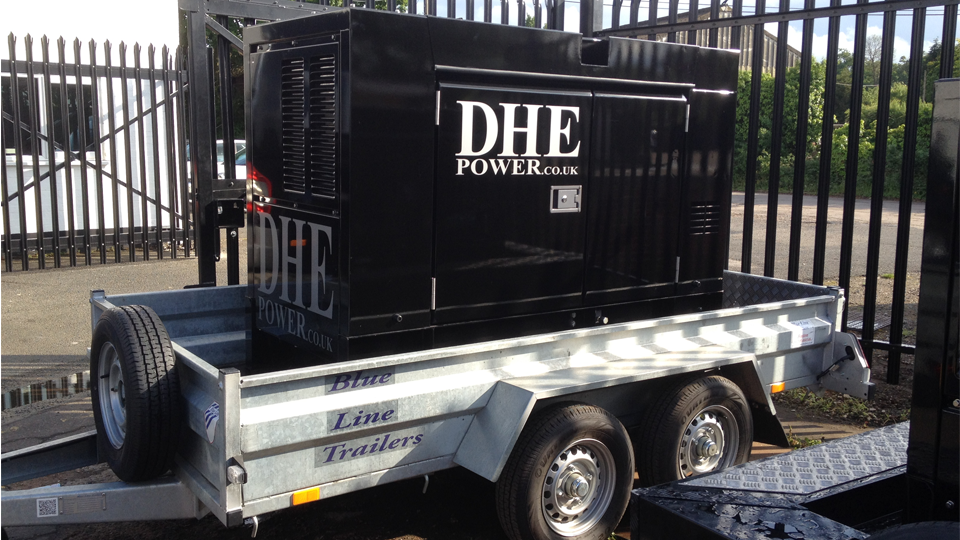 Tyne and Wear Stage Hire 60KVA Generator